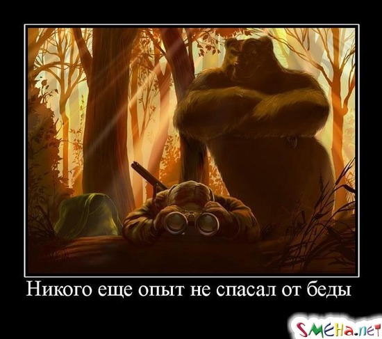 Никого еще опыт не спасал от беды