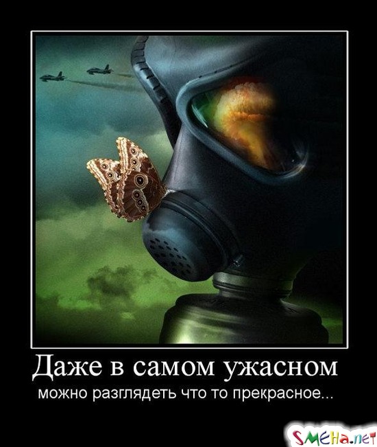 Даже в самом ужасном можно разглядеть что то прекрасное...