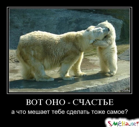 ВОТ ОНО - СЧАСТЬЕ - а что мешает тебе сделать тоже самое?