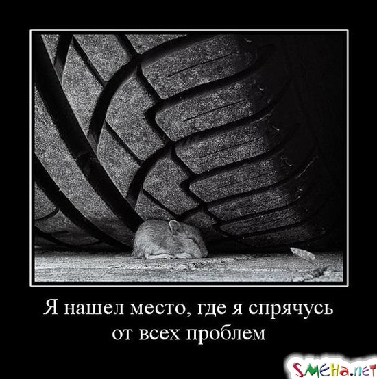 Я нашел место, где я спрячусь от всех проблем
