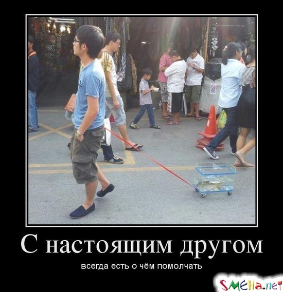 С настоящим другом всегда есть о чём помолчать