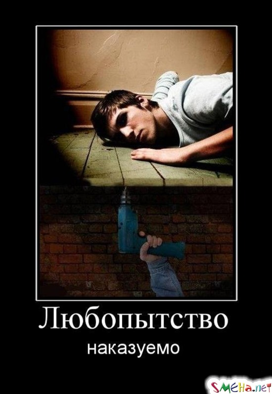 Любопытство наказуемо