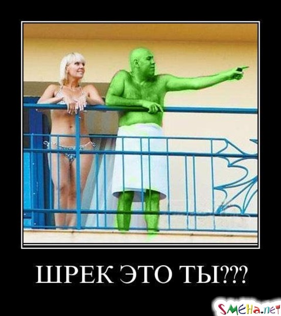 ШРЕК ЭТО ТЫ???