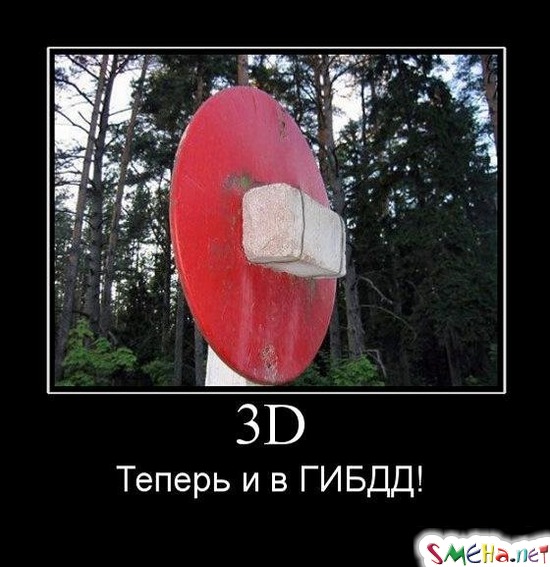 3D - Теперь и в ГИБДД!