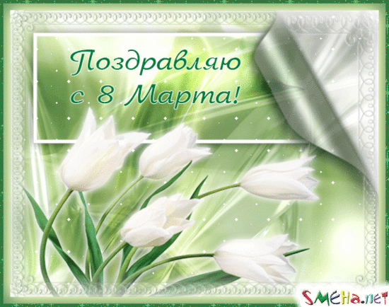 Поздравляю с 8 марта!