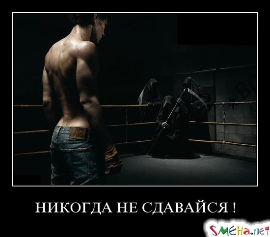 НИКОГДА НЕ СДАВАЙСЯ !