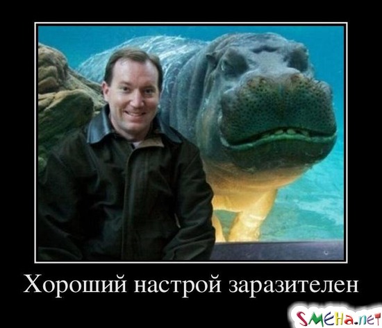 Хороший настрой заразителен