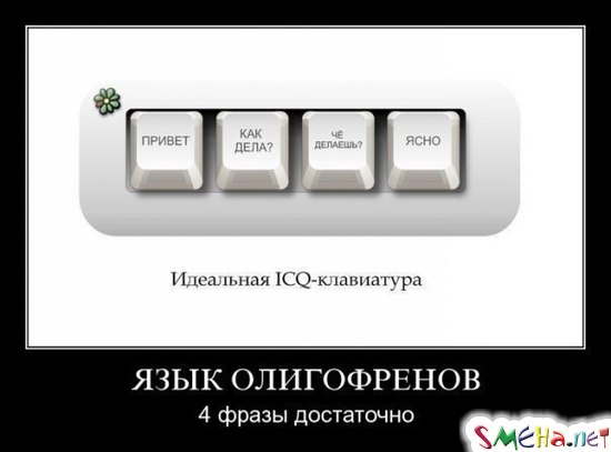 Идеальная ICQ-клавиатура