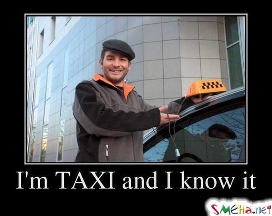 I'm TAXI and I know it