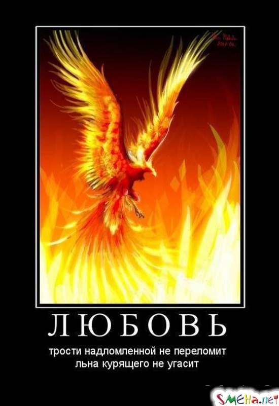 ЛЮБОВЬ - трости надломленной не переломит льна курящего не угасит