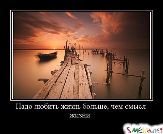 Надо любить жизнь больше, чем смысл жизни.