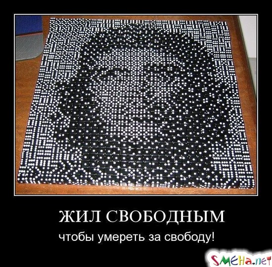 ЖИЛ СВОБОДНЫМ - чтобы умереть за свободу!