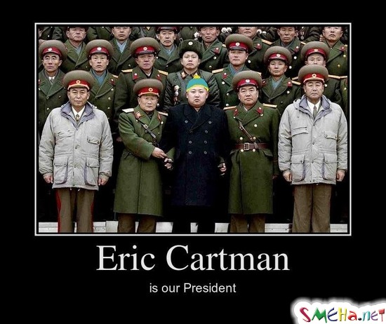 Eric Cartman is our President