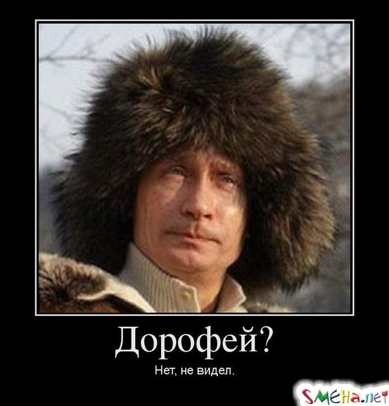 Дорофей? - Нет, не видел.