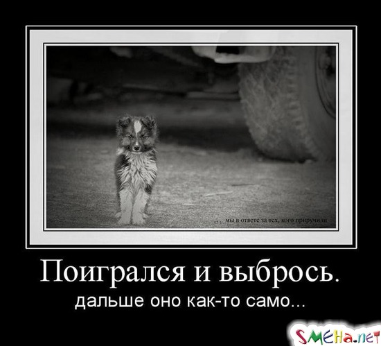 Поигрался и выбрось. - дальше оно как-то само...