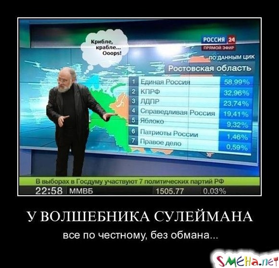 У ВОЛШЕБНИКА СУЛЕЙМАНА - все по честному, без обмана...