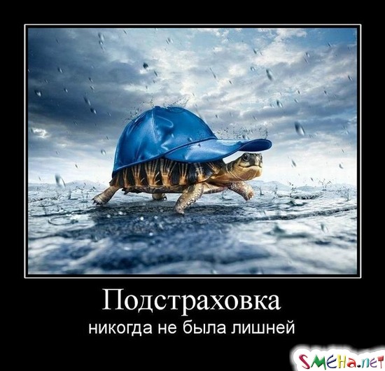 Подстраховка - никогда не была лишней