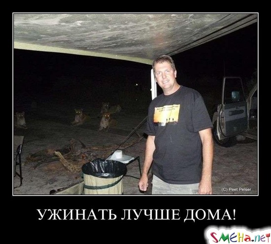 УЖИНАТЬ ЛУЧШЕ ДОМА!