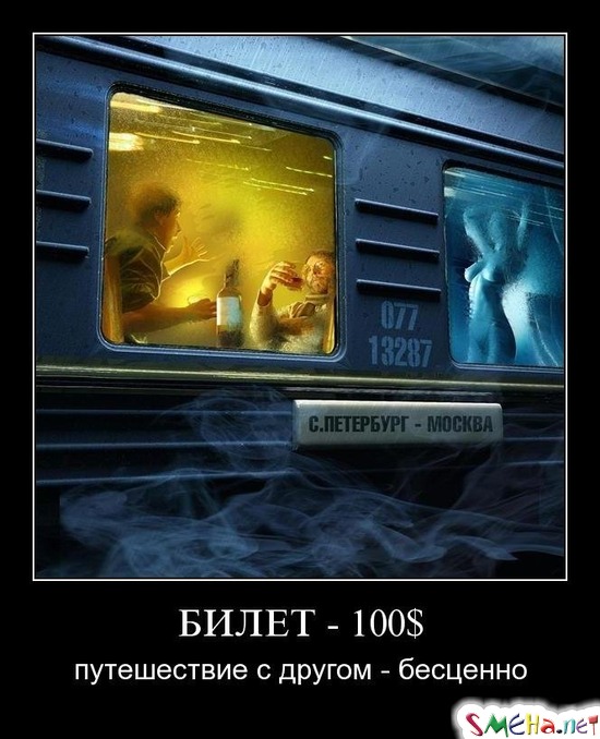 БИЛЕТ - 100$ - путешествие с другом - бесценно