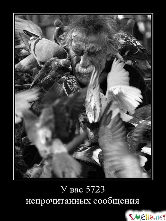 У вас 5723 непрочитанных сообщения
