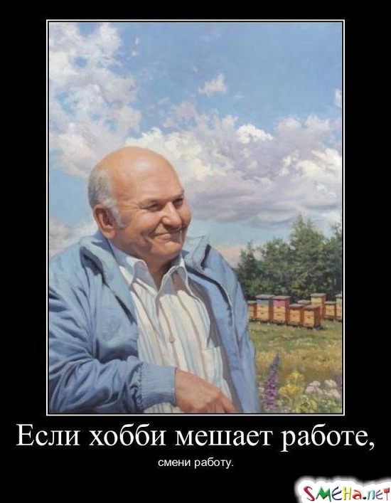 Если хобби мешает работе, - смените работу.