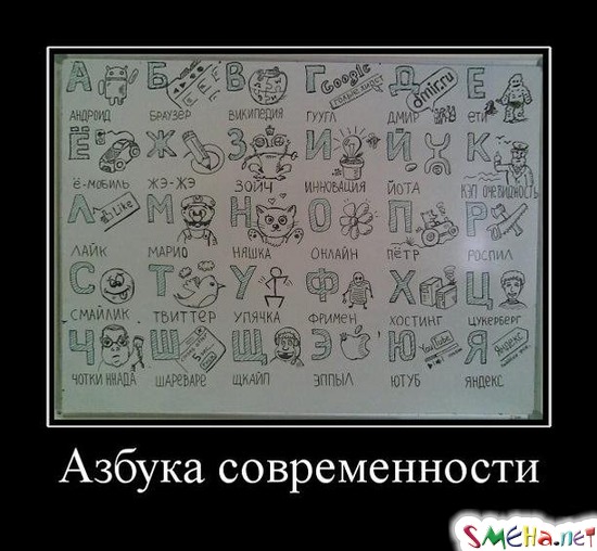 Азбука современности
