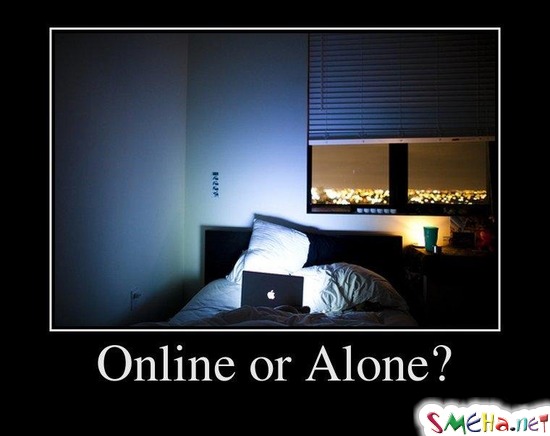 Online or Alone?