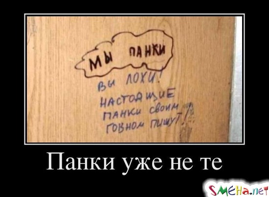 Панки уже не те