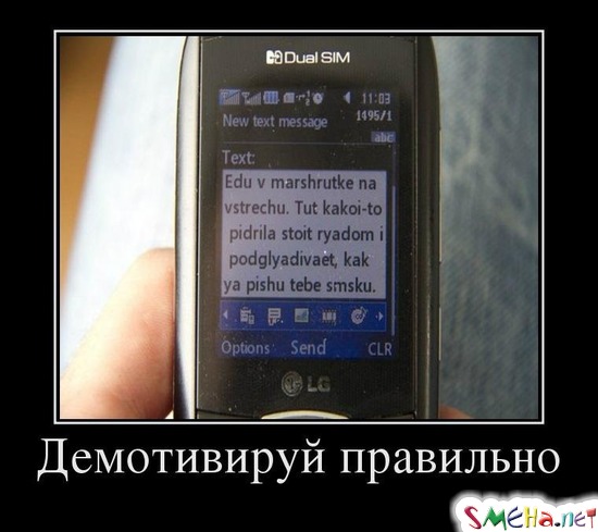 Демотивируй правильно