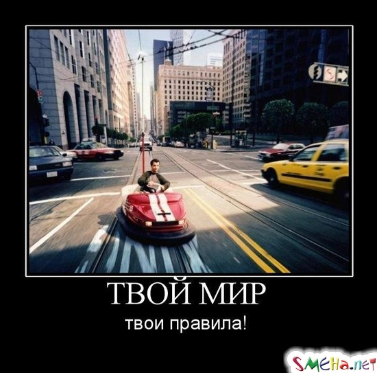 ТВОЙ МИР - твои правила!