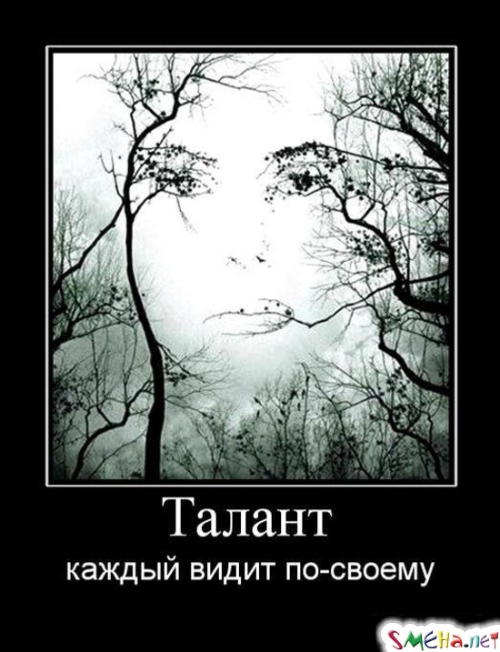 Талант - каждый видит по-своему