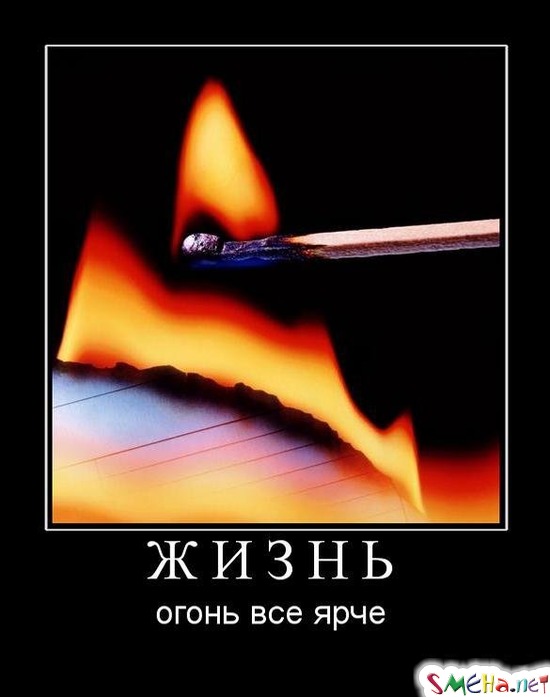 ЖИЗНЬ - огонь все ярче