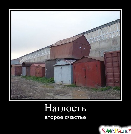 Наглость - второе счастье