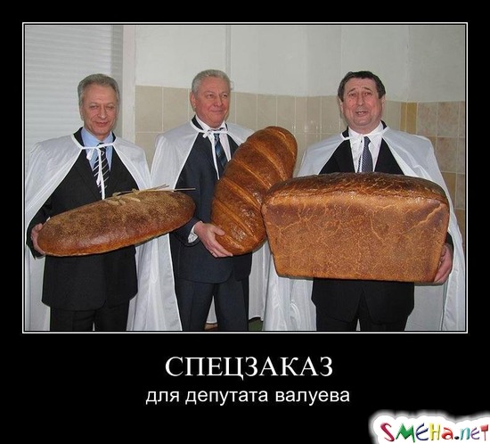 СПЕЦЗАКАЗ - для депутата Валуева
