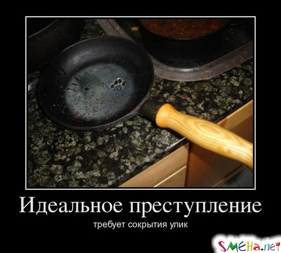 Идеальное преступление - требует сокрытия улик
