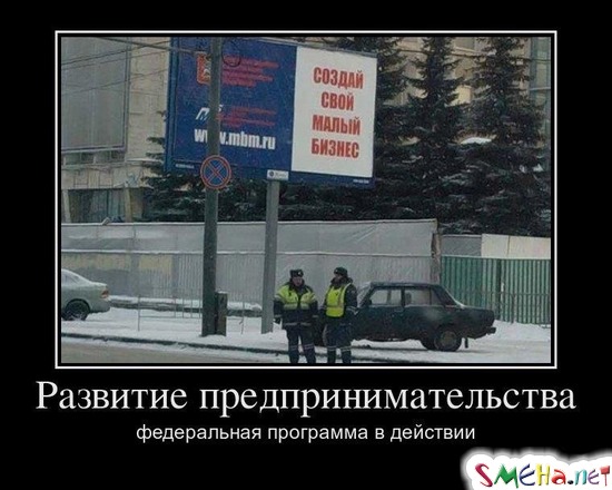 Развитие предпринимательства - федеральная программа в действии
