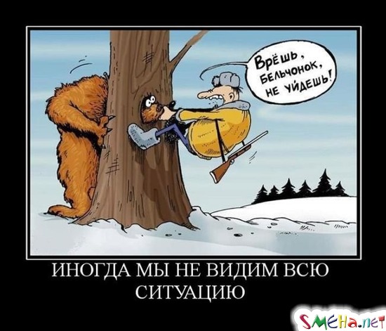 ИНОГДА МЫ НЕ ВИДИМ ВСЮ СИТУАЦИЮ