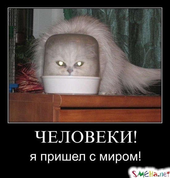 ЧЕЛОВЕКИ! - я пришел с миром!