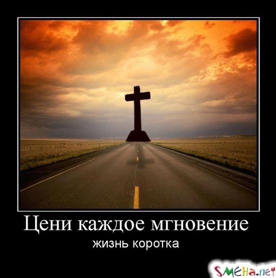 Цени каждое мгновение жизнь коротка