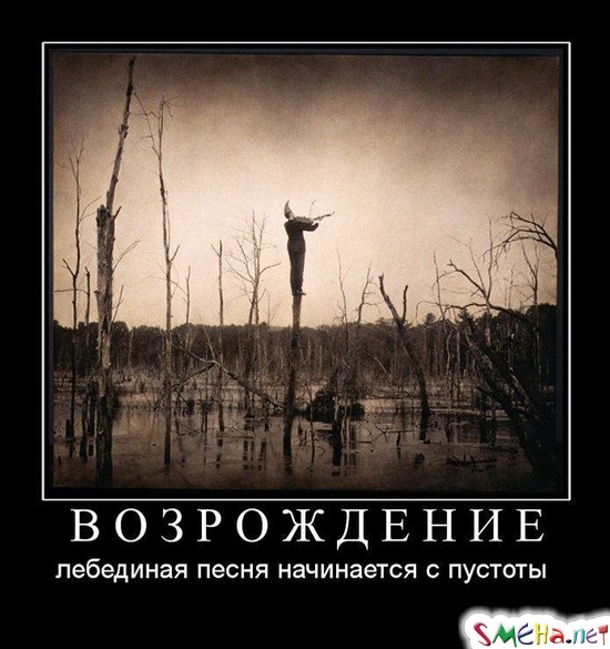 ВОЗРОЖДЕНИЕ - лебединая песня начинается с пустоты