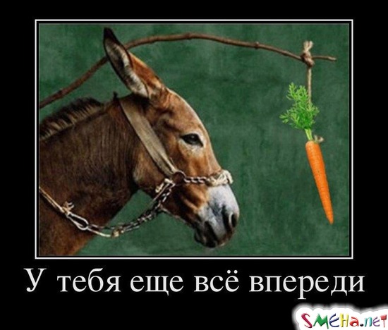 У тебя еще всё впереди
