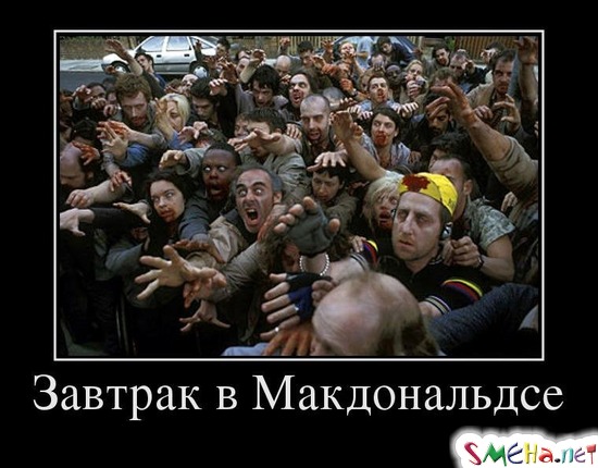Завтрак в Макдональдсе