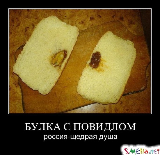 БУЛКА С ПОВИДЛОМ - россия-щедрая душа