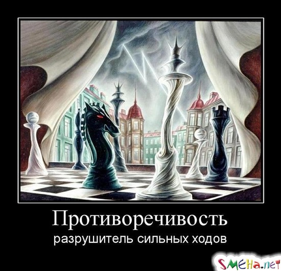 Противоречивость - разрушитель сильных ходов