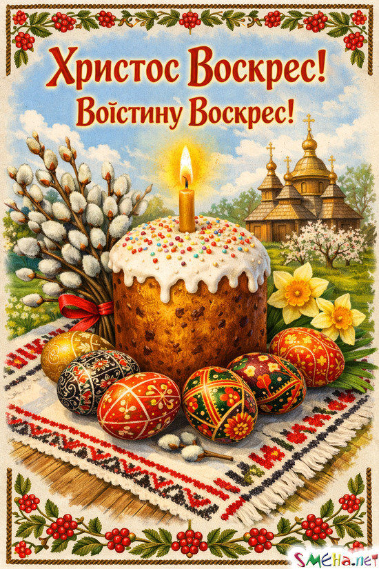 Христос Воскрес! Воістину Воскрес!