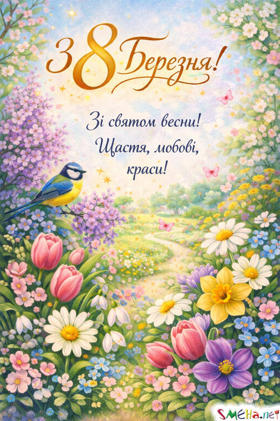 Открытки к 8 марта