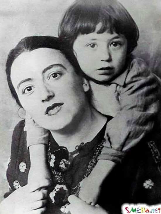 Буба Кикабидзе с мамой