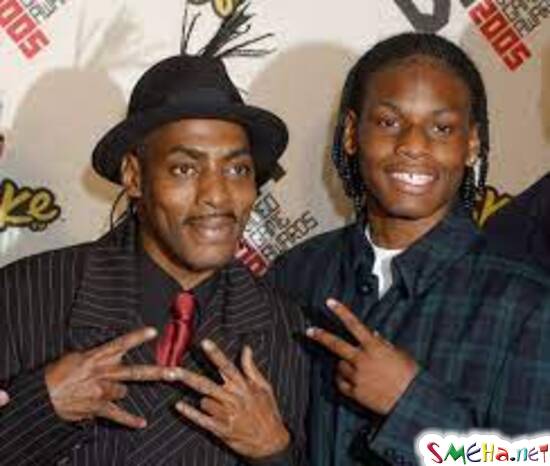 Coolio with son