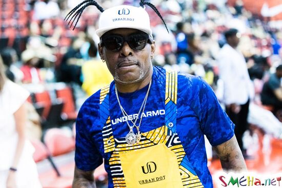 Coolio at the 2022 Parlor Games Celebrity Basketball Classic in Nevada on April 30, 2022